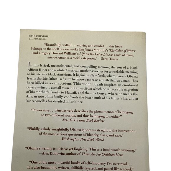 Dreams From My Father By Barack Obama Paperback - Picture 7 of 14